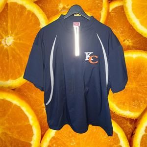 New Rawlings‎ Kansas Chiefs Blue with Reflective Zipper Size Large